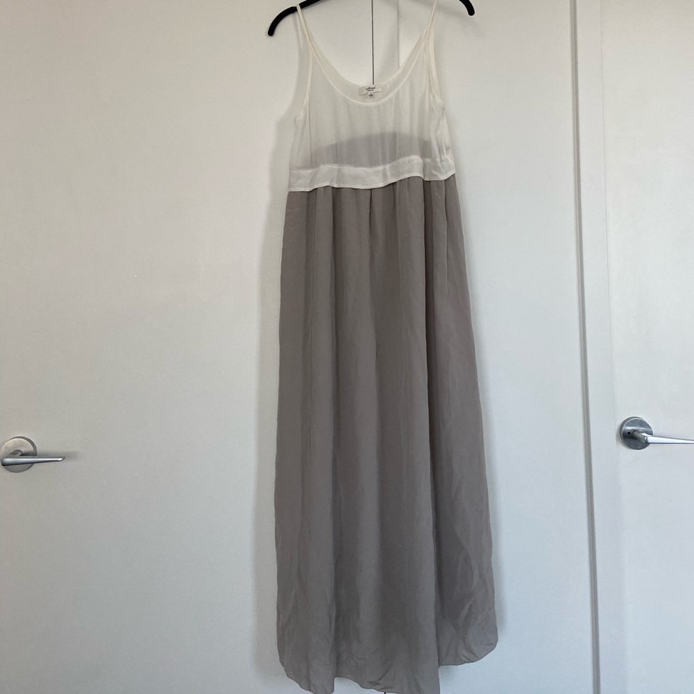 Color block tank midi dress Aritzia